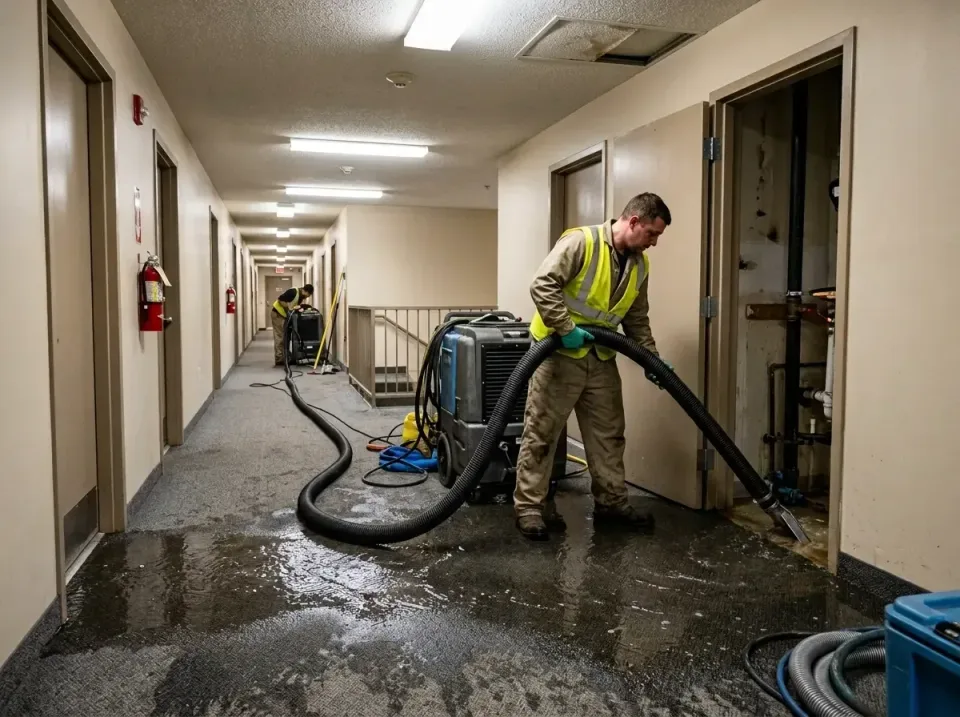 multi-unit-apartment-hallway-f-005 — frequently asked questions, Emergency Burst Pipe Water Extraction & Removal in Coventry…